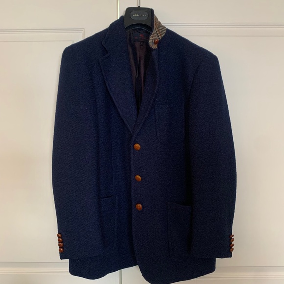 Etron Men's wool blazer - Picture 1 of 16